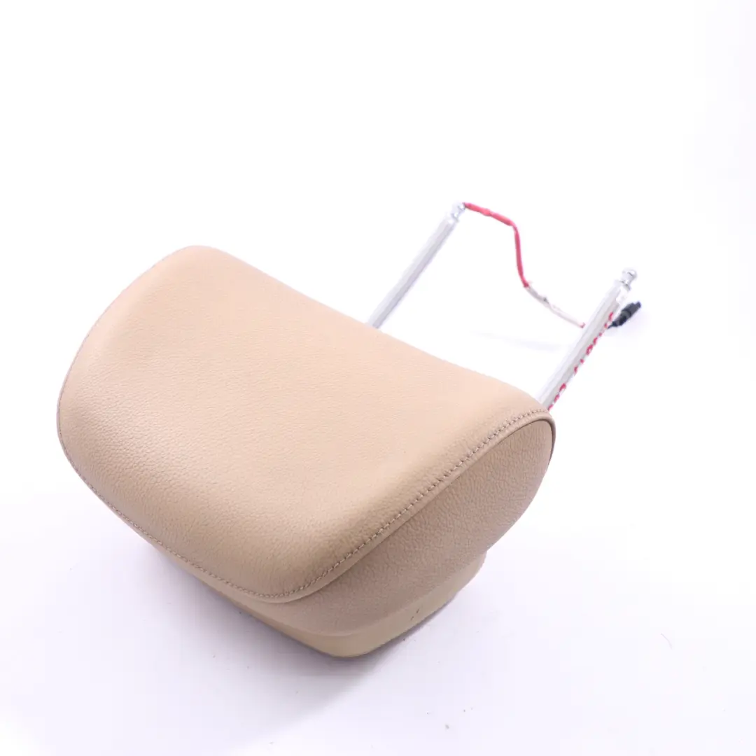 Poggiatesta sedile anteriore Sinistra Destra Poggiatesta Pelle Beige per BMW E60 LCI con numero di parte 9143879 BMW E60 LCI Poggiatesta sedile anteriore Sinistra Destra Poggiatesta Pelle Beige - SKU 9143879 - Numero di parte 9143879