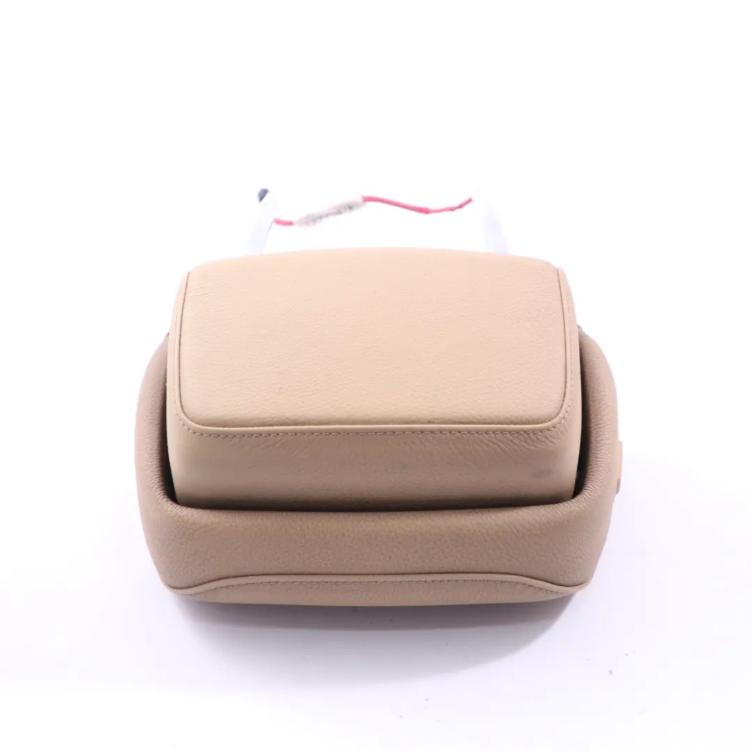 Reposacabezas Asiento Delantero Izquierda Derecha Cuero Beige para BMW E60 E61 LCI con número de pieza 9143879 BMW E60 E61 LCI Reposacabezas Asiento Delantero Izquierda Derecha Cuero Beige - SKU 9143879 - Número de pieza 9143879