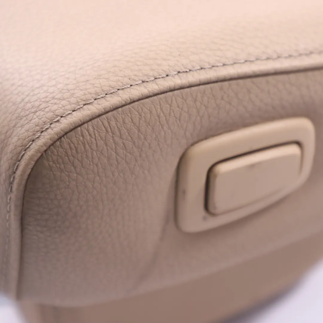  Front Seat Headrest BMW E60 E61 LCI Left Right N/O/S Head Rest Leather Beige - SKU 9143879 - Part number 9143879