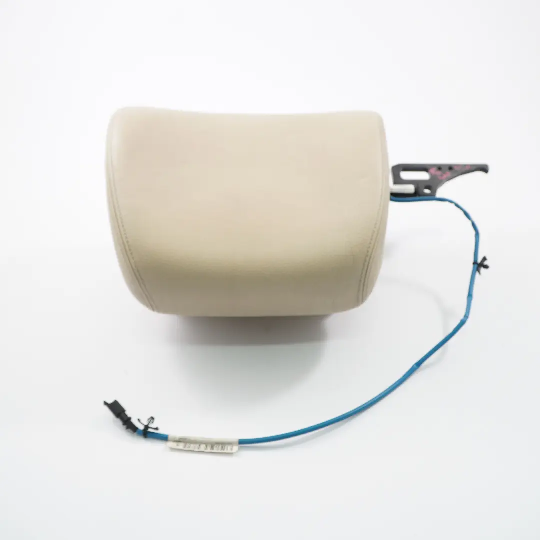 Asiento Reposacabezas Delantero Derecho Crema Beige Cuero para BMW E63 E64 con número de pieza 9143916 BMW E63 E64 Asiento Reposacabezas Delantero Derecho Crema Beige Cuero - SKU 9143916 - Número de pieza 9143916