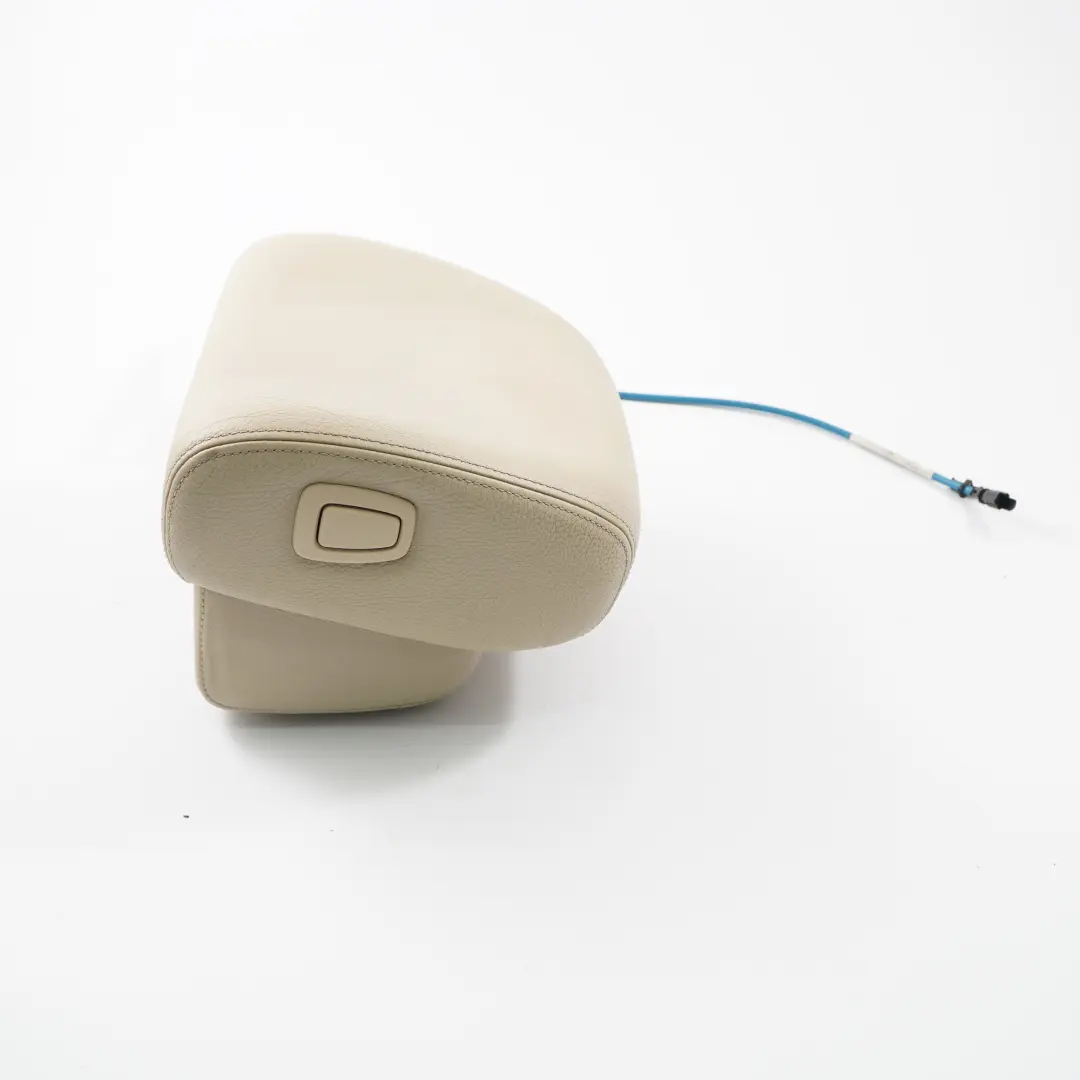 BMW E64 poggiatesta sedile anteriore destro Crema Beige poggiatesta in pelle - SKU 9143916 - Numero di parte 9143916