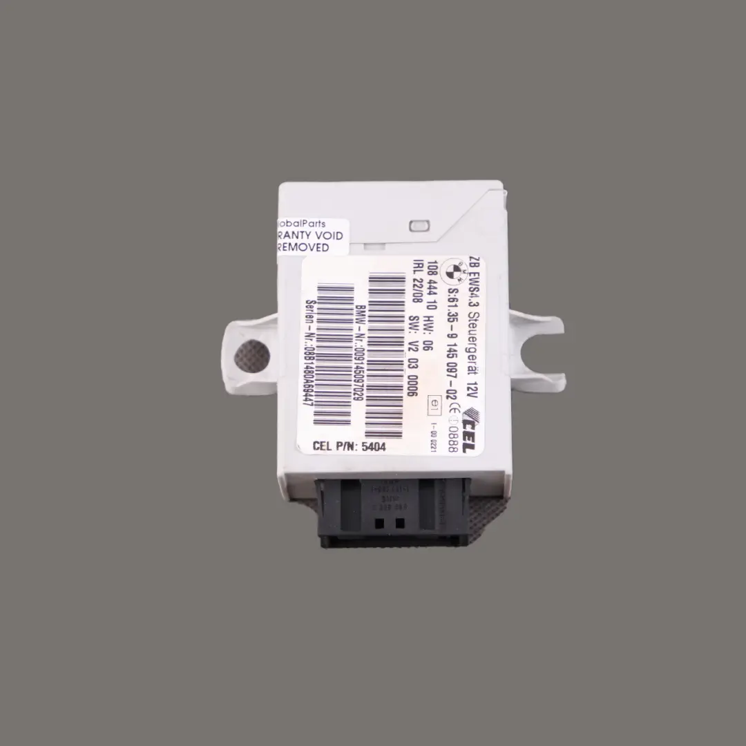 Control Unit EWS III to BMW 3 5 7 X3 X5 Z4 Series E38 E39 E46 E53 E85 E83 with Part number 9145097 BMW 3 5 7 X3 X5 Z4 Series E38 E39 E46 E53 E85 E83 Control Unit EWS III - SKU 9145097 - Part number 9145097