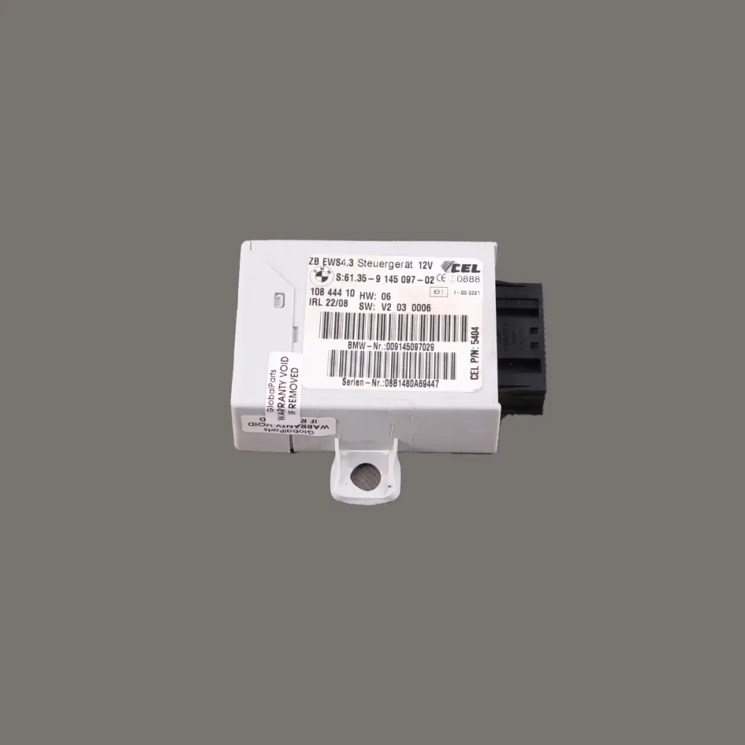 BMW X3 X5 Z4 E38 E39 E46 E53 E85 E83 Unità di controllo EWS III - SKU 9145097 - Numero di parte 9145097