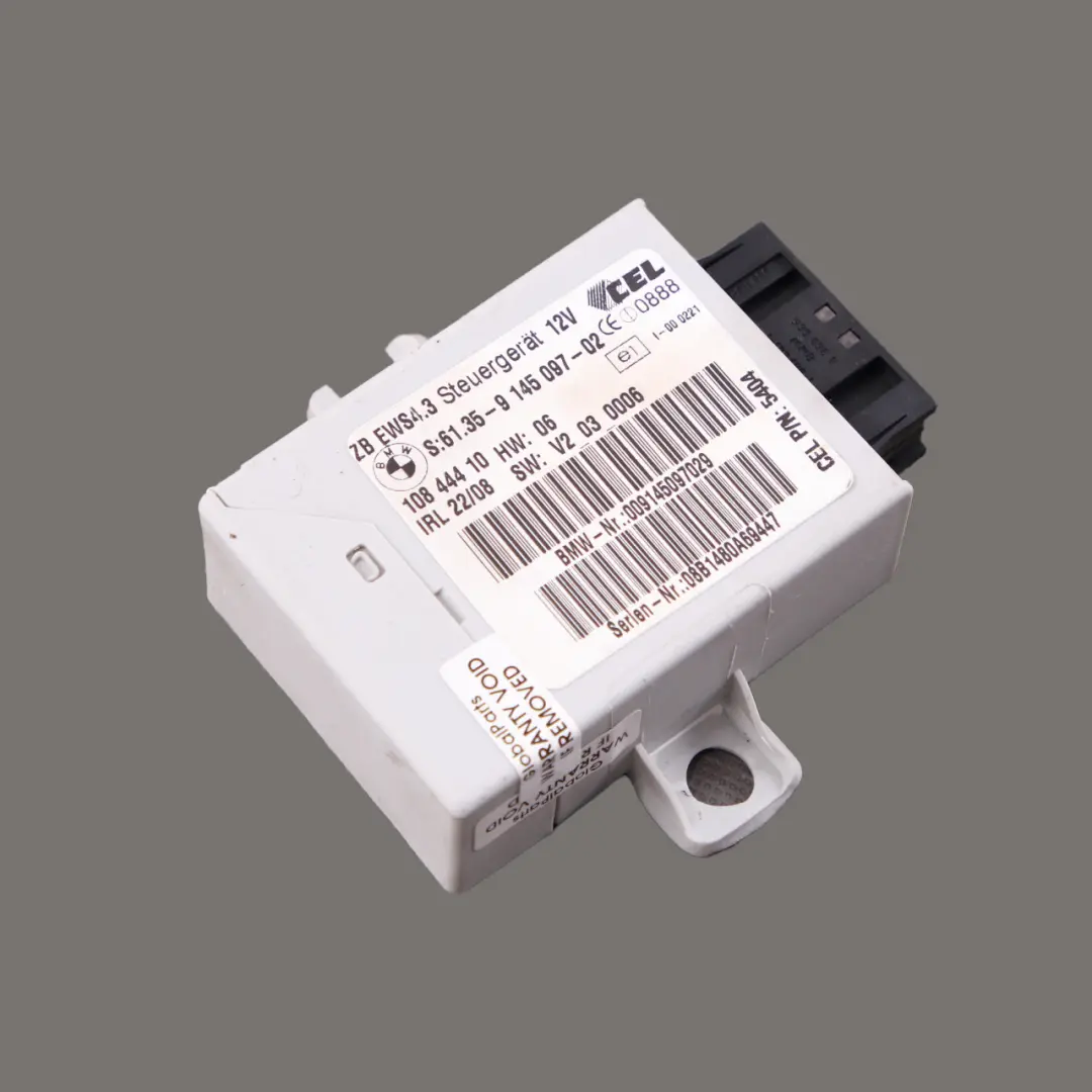 BMW X3 X5 Z4 E38 E39 E46 E53 E85 E83 Unità di controllo EWS III - SKU 9145097 - Numero di parte 9145097