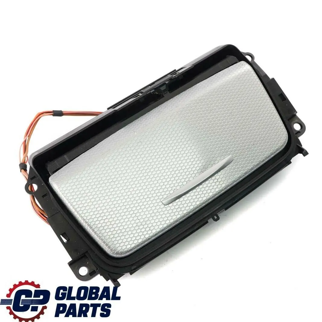 Aluminium Dekor Aschenbecher Ablagefach Frontabdeckung Gletschersilber für BMW E90 mit Teilenummer 9145153 BMW E90 Aluminium Dekor Aschenbecher Ablagefach Frontabdeckung Gletschersilber - SKU 9145153-3 - Teilenummer 9145153