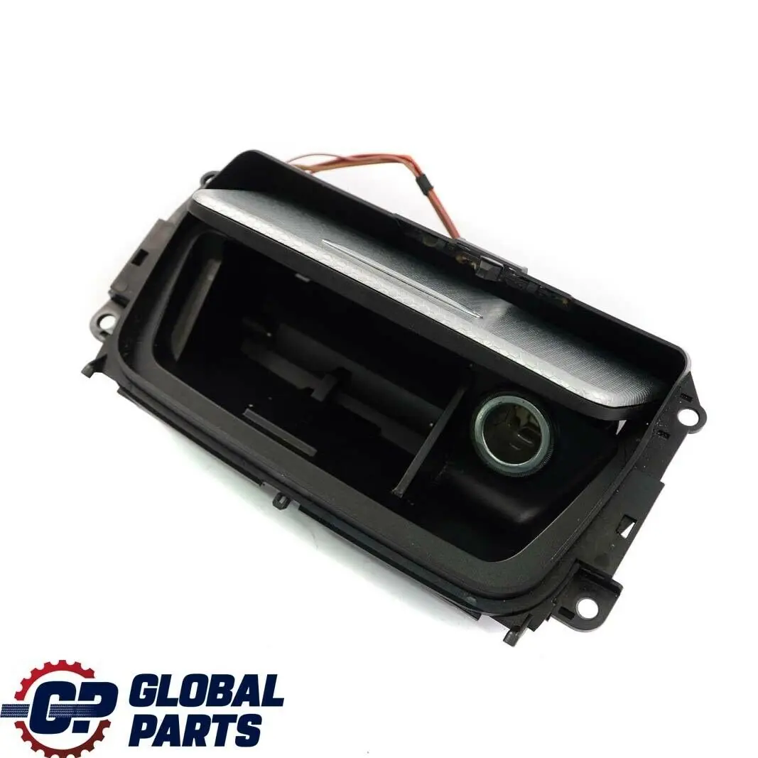 BMW E90 Aluminium Décor Cendrier Couvercle Avant Argent Glacier - SKU 9145153-3 - Numéro de pièce 9145153