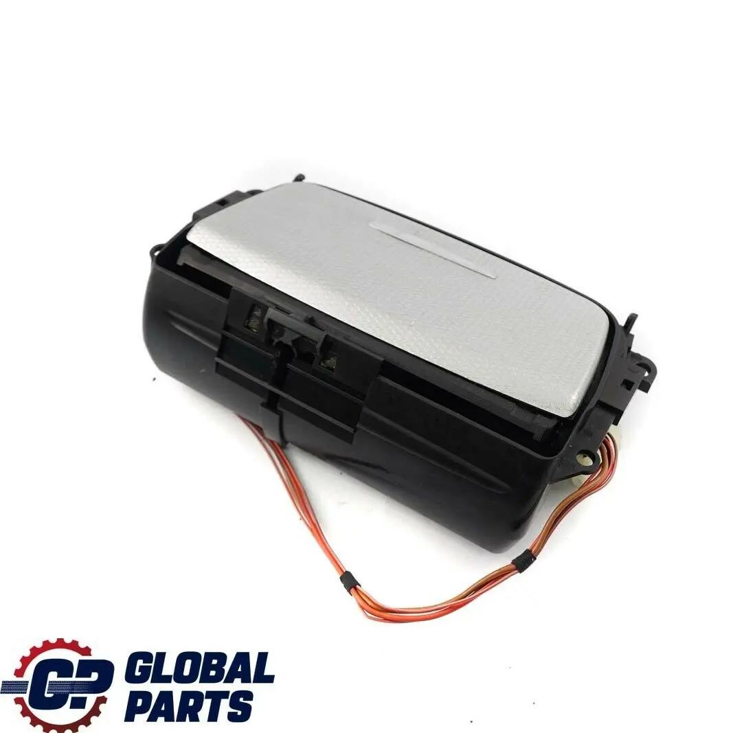 Rivestimento Anteriore Per Posacenere In Alluminio Argento Ghiacciaio per BMW E90 con numero di parte 9145153 BMW E90 Rivestimento Anteriore Per Posacenere In Alluminio Argento Ghiacciaio - SKU 9145153-3 - Numero di parte 9145153