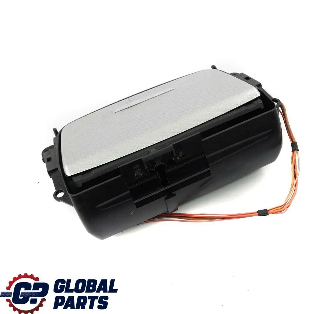 Aluminio Decoración Cenicero Bandeja Cubierta Delantera Plata Glaciar para BMW E90 con número de pieza 9145153 BMW E90 Aluminio Decoración Cenicero Bandeja Cubierta Delantera Plata Glaciar - SKU 9145153-3 - Número de pieza 9145153