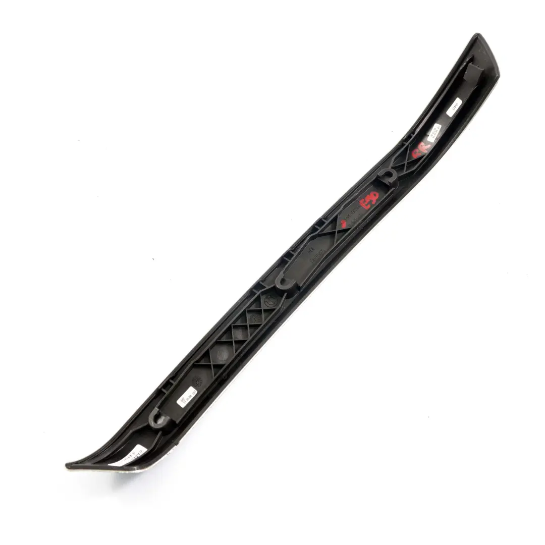 BMW E90 E91 Moulure Porte Revetement AluMinium Arriere Droite Glacier Argent - SKU 9145410 - Numéro de pièce 9145410