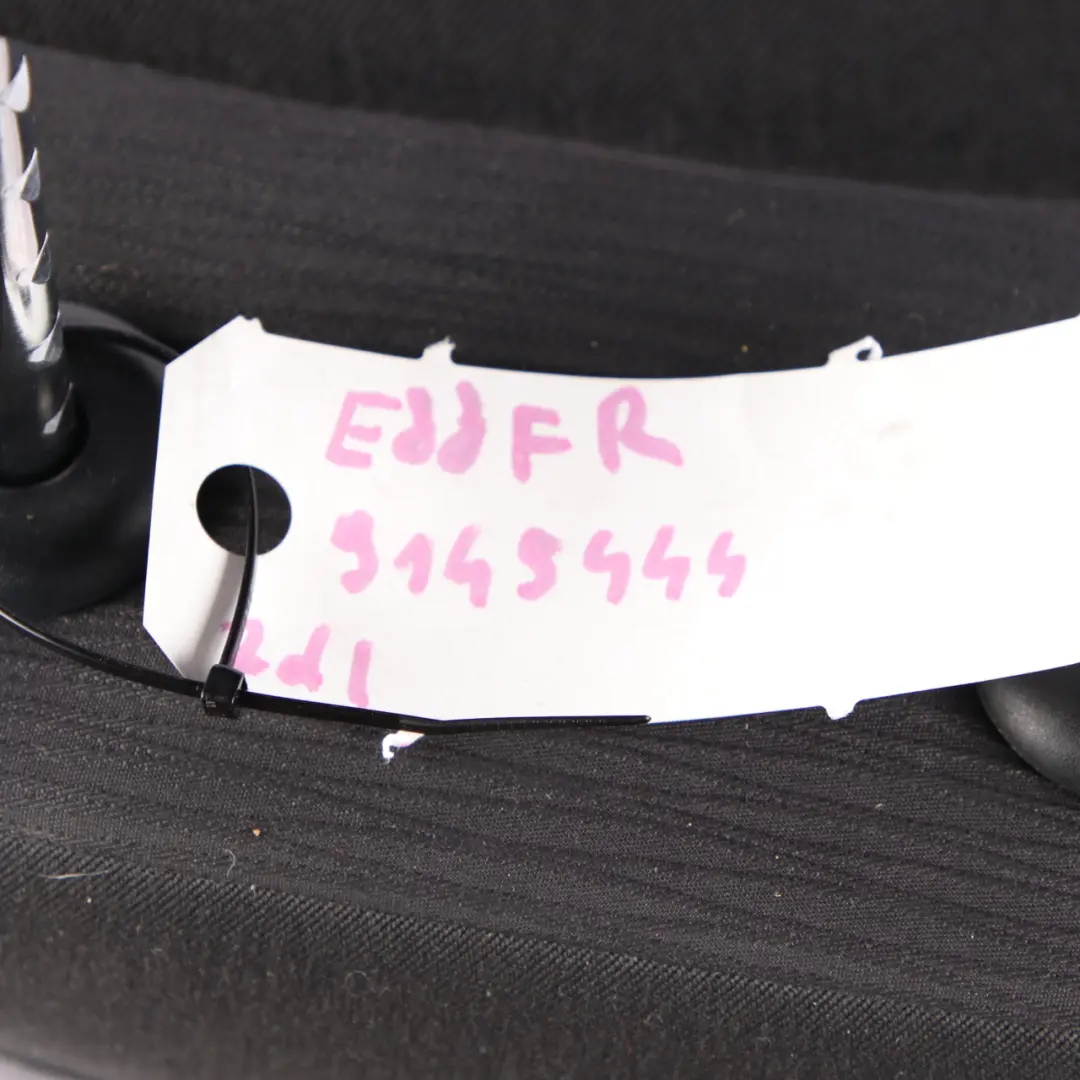 Front Seat BMW E88 Cloth Fabric Elektra Interior Right O/S with Airbag to with Part number 9145444 Front Seat BMW E88 Cloth Fabric Elektra Interior Right O/S with Airbag - SKU 9145444 - Part number 9145444