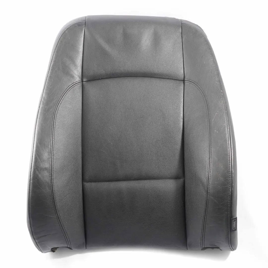 BMW E88 Funda Asiento Delantero Izquierdo Respaldo Asiento Cuero Negro Boston - SKU 9145473 - Número de pieza 9145473