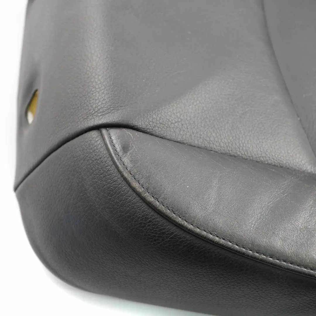 BMW E88 Funda Asiento Delantero Izquierdo Respaldo Asiento Cuero Negro Boston - SKU 9145473 - Número de pieza 9145473