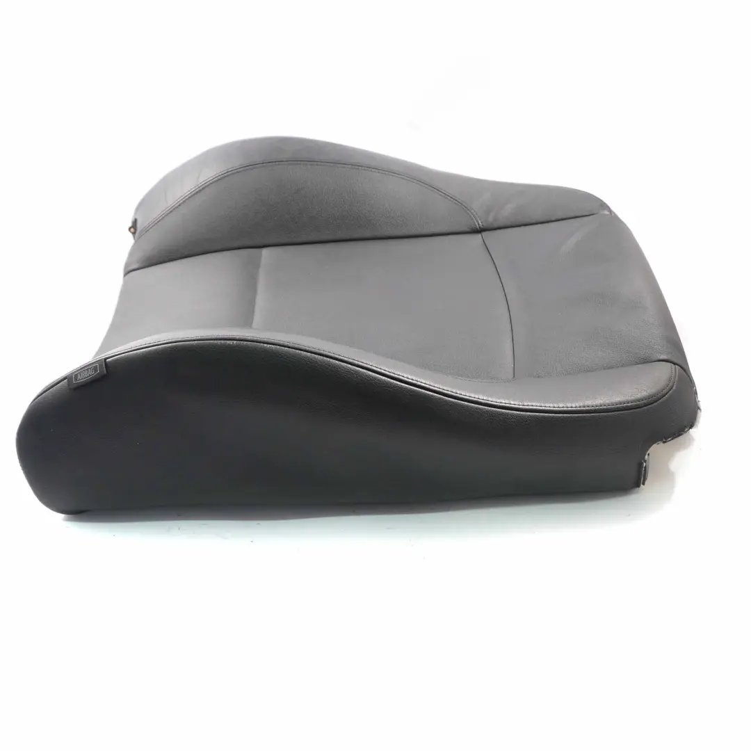 BMW E88 Funda Asiento Delantero Izquierdo Respaldo Asiento Cuero Negro Boston - SKU 9145473 - Número de pieza 9145473