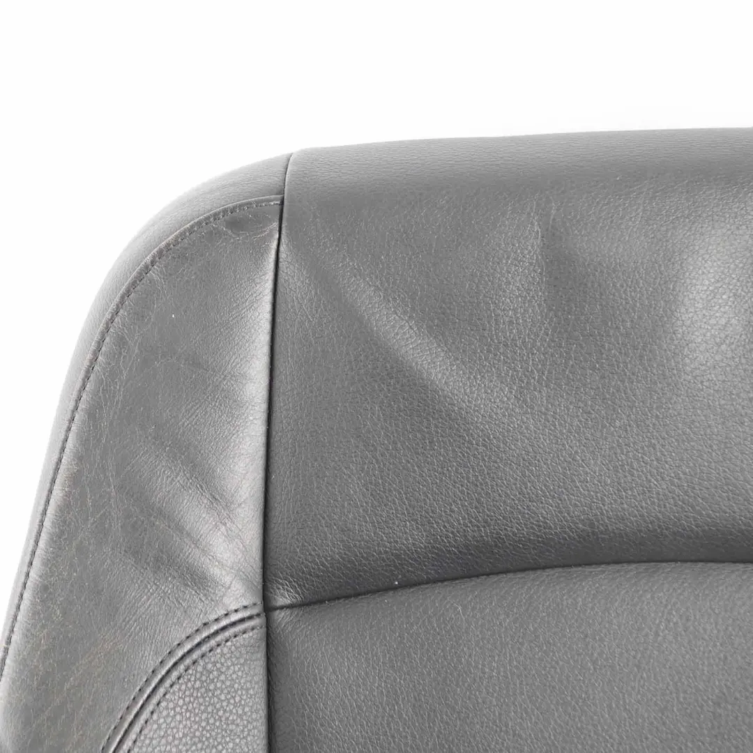 BMW E88 Sitzbezug vorne links Sitz Rückenlehne Schwarz Leder Boston - SKU 9145473 - Teilenummer 9145473