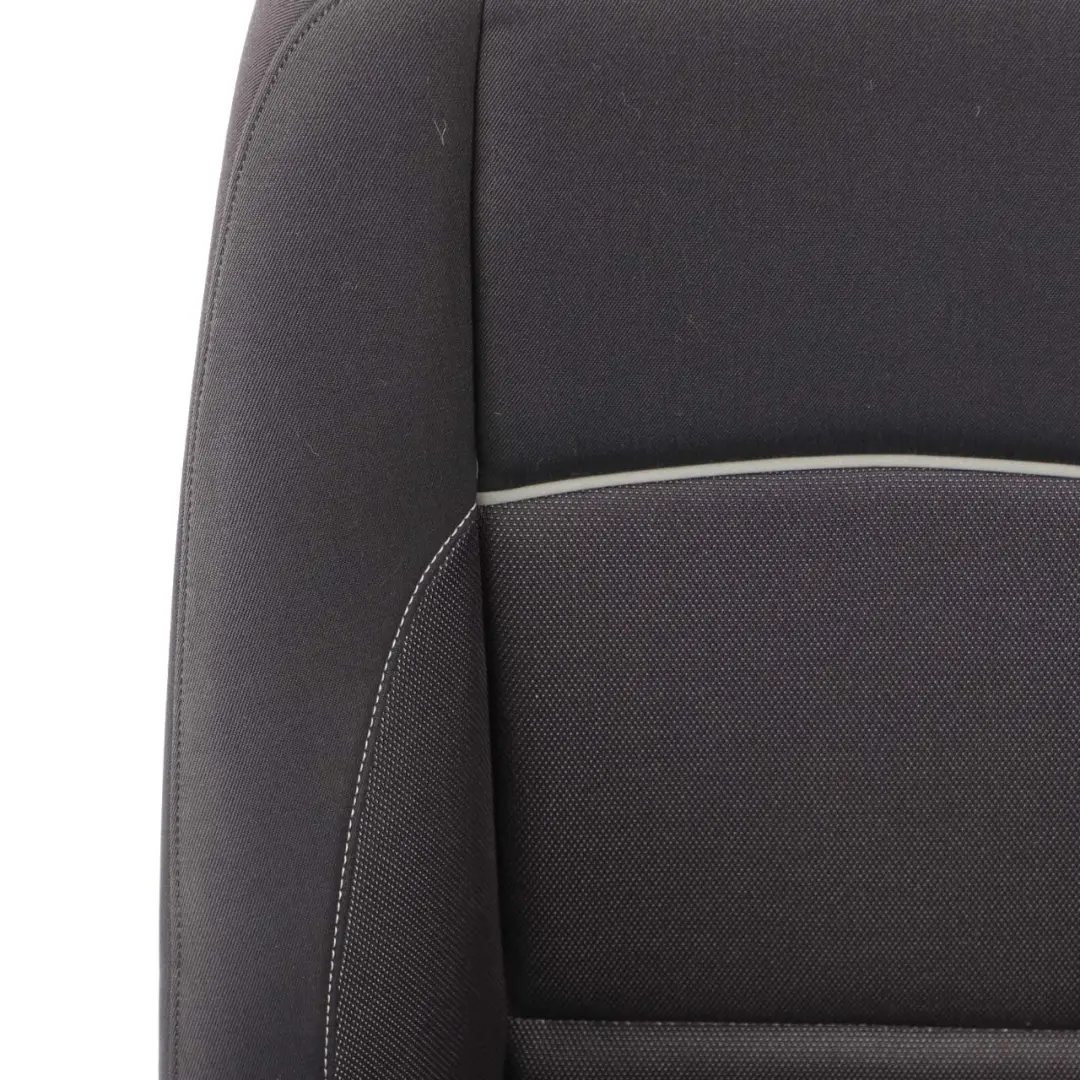 Heated Front Left N/S Side Sport Seat Black Fabric Network to BMW E88 Convertible with Part number 9145567 BMW E88 Convertible Heated Front Left N/S Side Sport Seat Black Fabric Network - SKU 9145567 - Part number 9145567