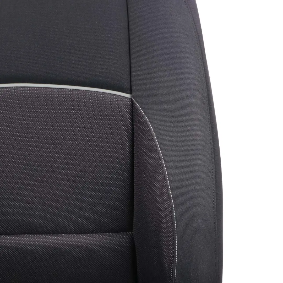 Heated Front Left N/S Side Sport Seat Black Fabric Network to BMW E88 Convertible with Part number 9145567 BMW E88 Convertible Heated Front Left N/S Side Sport Seat Black Fabric Network - SKU 9145567 - Part number 9145567