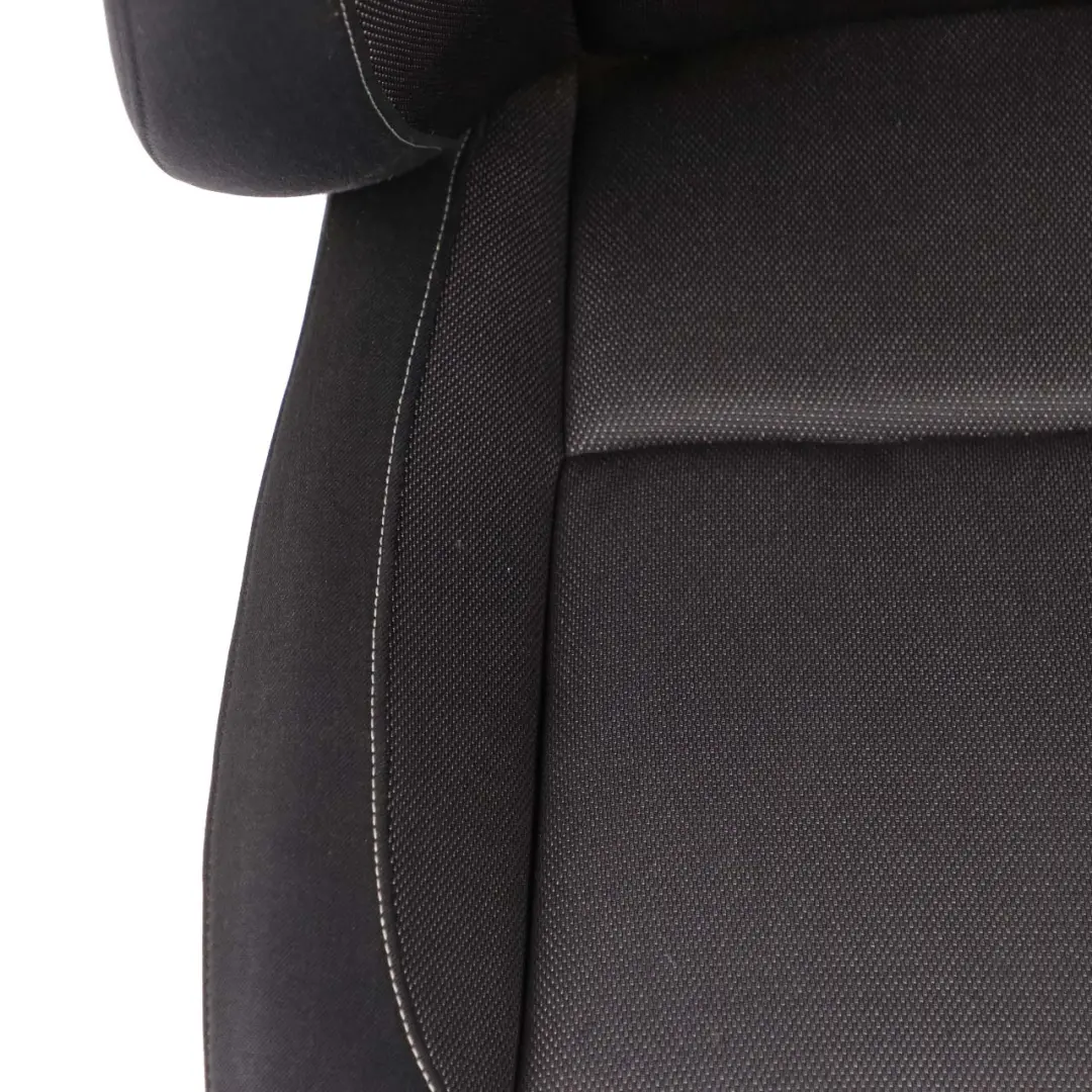 Heated Front Left N/S Side Sport Seat Black Fabric Network to BMW E88 Convertible with Part number 9145567 BMW E88 Convertible Heated Front Left N/S Side Sport Seat Black Fabric Network - SKU 9145567 - Part number 9145567