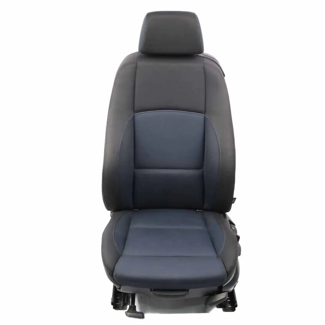 Front Seat BMW E88 Convertible M Sport Right O/S Cloth Fabric Side Monaco Blue to with Part number 9145569 Front Seat BMW E88 Convertible M Sport Right O/S Cloth Fabric Side Monaco Blue - SKU 9145569-1 - Part number 9145569