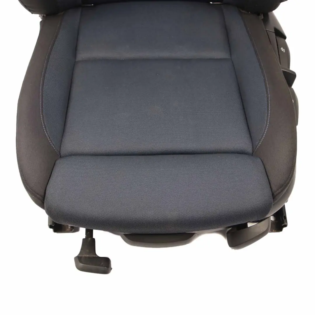  Front Seat BMW E88 Convertible M Sport Right O/S Cloth Fabric Side Monaco Blue - SKU 9145569-1 - Part number 9145569