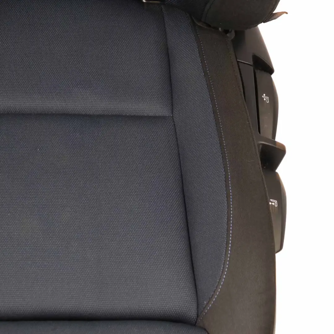 Front Seat BMW E88 Convertible M Sport Right O/S Cloth Fabric Side Monaco Blue to with Part number 9145569 Front Seat BMW E88 Convertible M Sport Right O/S Cloth Fabric Side Monaco Blue - SKU 9145569-1 - Part number 9145569