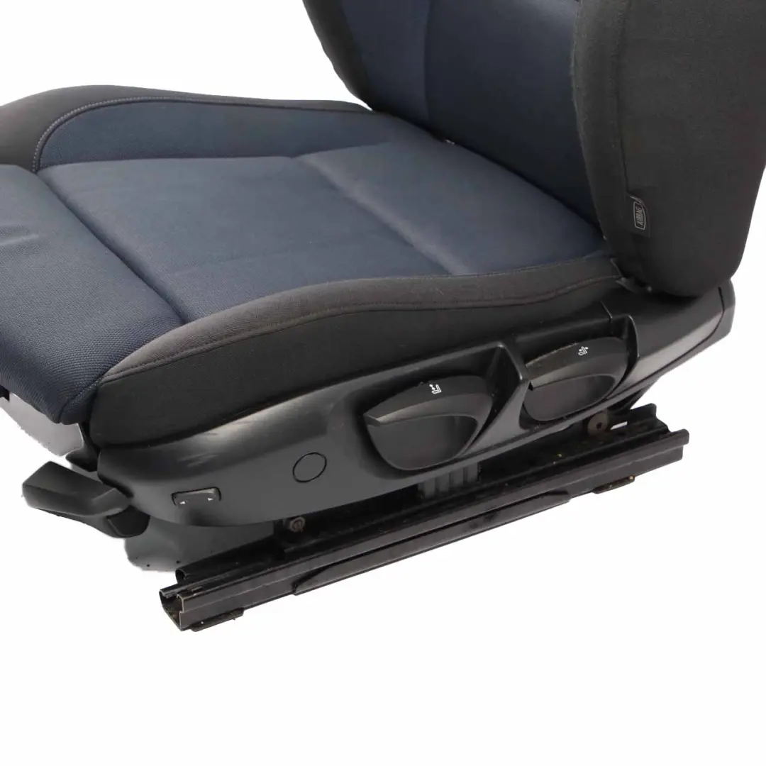 Front Seat BMW E88 Convertible M Sport Right O/S Cloth Fabric Side Monaco Blue to with Part number 9145569 Front Seat BMW E88 Convertible M Sport Right O/S Cloth Fabric Side Monaco Blue - SKU 9145569-1 - Part number 9145569