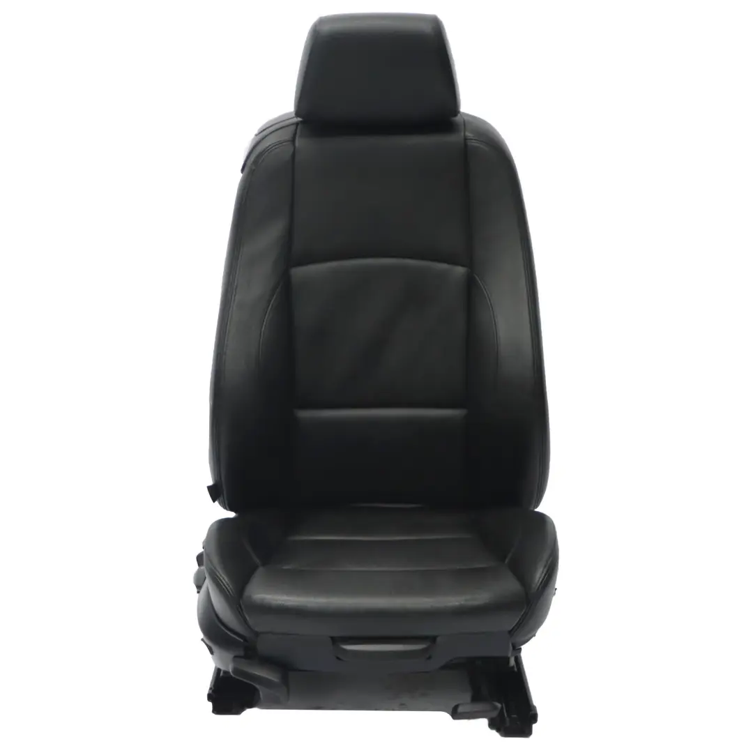 BMW E88 Cabrio Fotel Prawy Przód M Sport Podgrzewany Czarna Skóra - SKU 9145608 - Numer Części 9145608