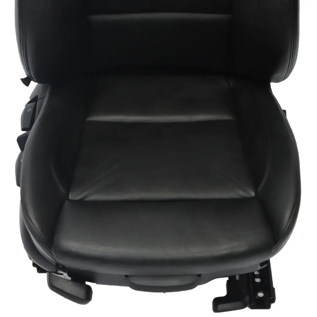 BMW E88 Cabrio Fotel Prawy Przód M Sport Podgrzewany Czarna Skóra - SKU 9145608 - Numer Części 9145608