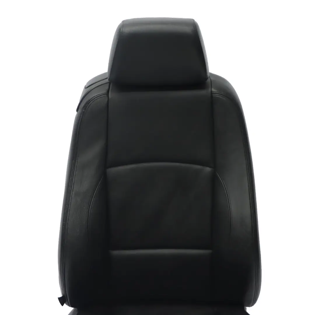 BMW E88 Cabrio Vorne Rechts Sitz M Sport Beheizt Schwarz Leder - SKU 9145608 - Teilenummer 9145608