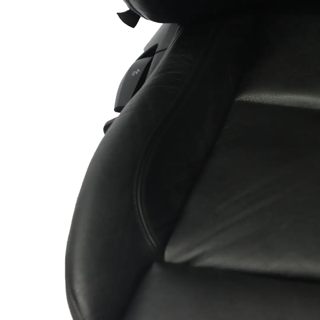 BMW E88 Cabrio Fotel Prawy Przód M Sport Podgrzewany Czarna Skóra - SKU 9145608 - Numer Części 9145608