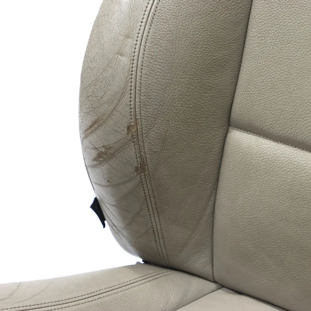 BMW E88 Sport Vorne Rechts Sitz Beheizt Leder Boston Beige Interieur - SKU 9145614-1 - Teilenummer 9145614