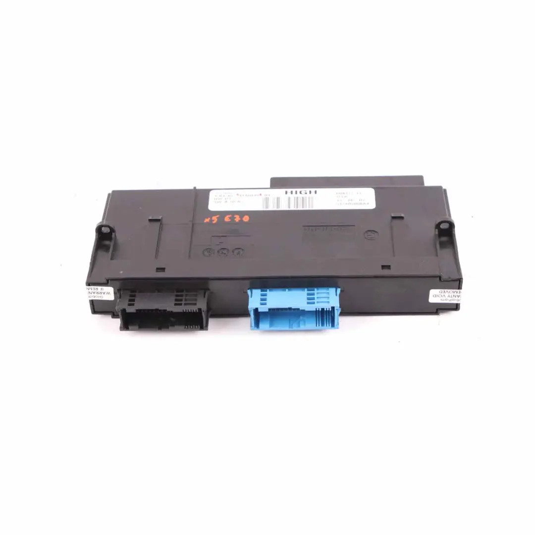Body Control Module BMW X5 E70 ECU Junction Box High PL4 JBBFEII to with Part number 9146035 Body Control Module BMW X5 E70 ECU Junction Box High PL4 JBBFEII - SKU 9146035 - Part number 9146035