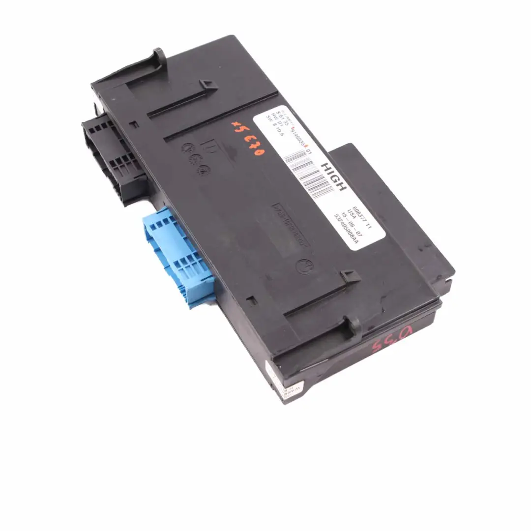 Body Control Module BMW X5 E70 ECU Junction Box High PL4 JBBFEII to with Part number 9146035 Body Control Module BMW X5 E70 ECU Junction Box High PL4 JBBFEII - SKU 9146035 - Part number 9146035