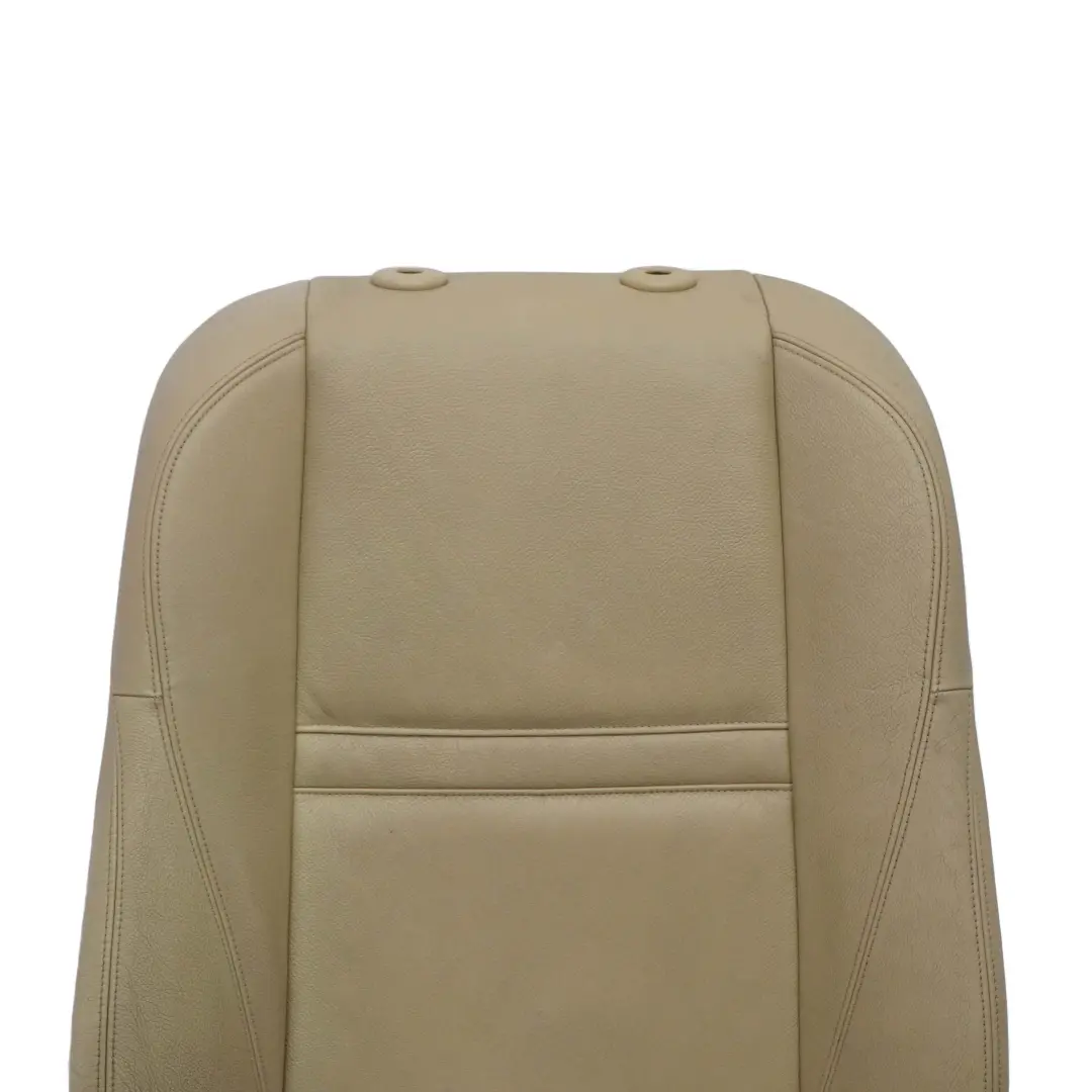 Respaldo AsientoBMW X5 E70 Delantero Derecho Funda Respaldo Cuero Nevada Oyster para con número de pieza 9146119 Respaldo AsientoBMW X5 E70 Delantero Derecho Funda Respaldo Cuero Nevada Oyster - SKU 9146119-1 - Número de pieza 9146119