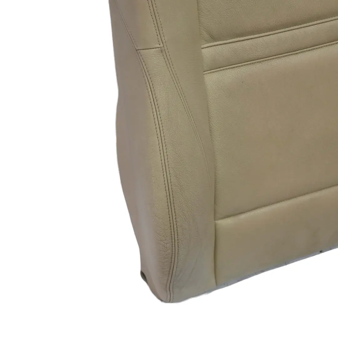 Backrest BMW X5 E70 Front Right O/S Back Cover Leather Nevada Oyster to Seat with Part number 9146119 Seat Backrest BMW X5 E70 Front Right O/S Back Cover Leather Nevada Oyster - SKU 9146119-1 - Part number 9146119
