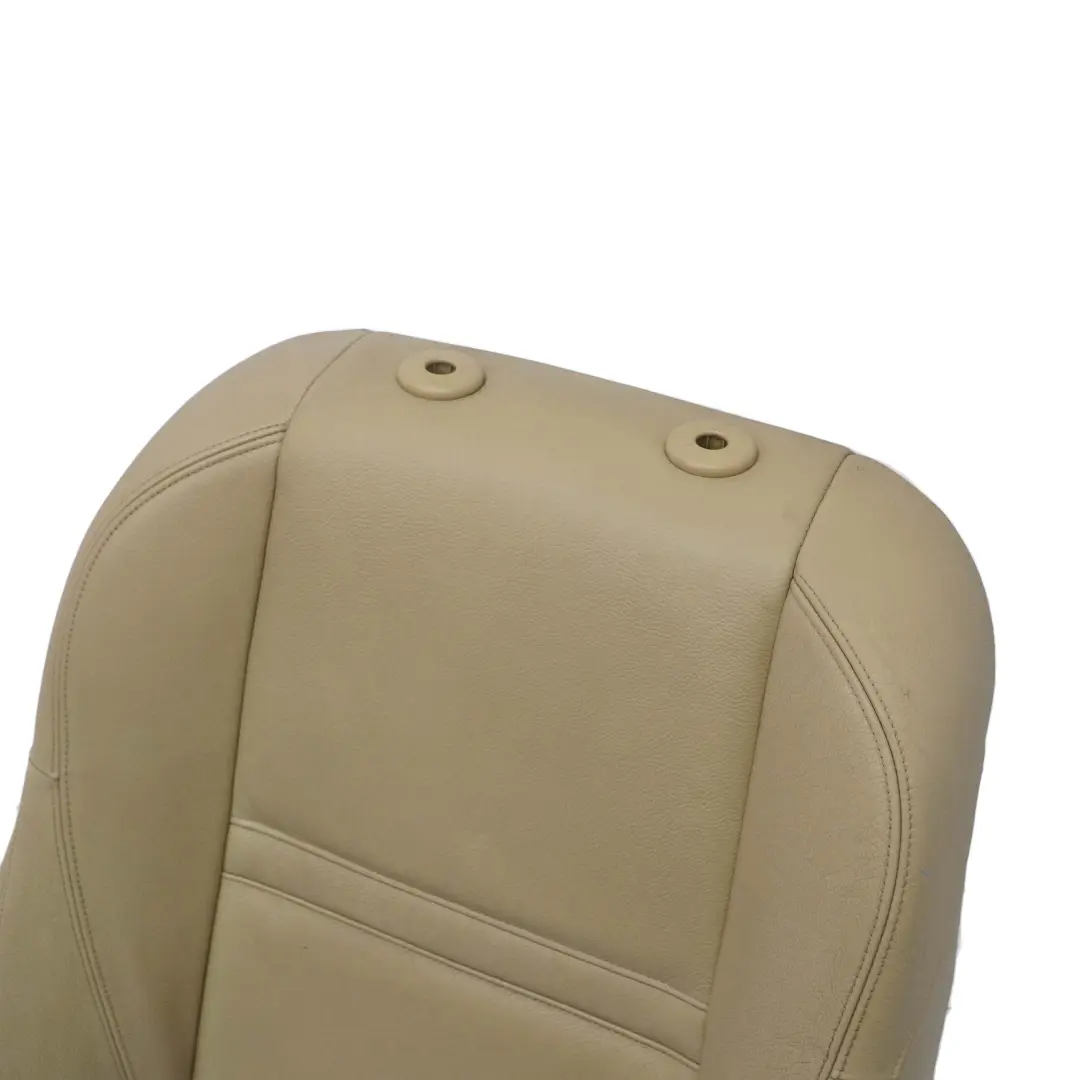  Respaldo AsientoBMW X5 E70 Delantero Derecho Funda Respaldo Cuero Nevada Oyster - SKU 9146119-1 - Número de pieza 9146119