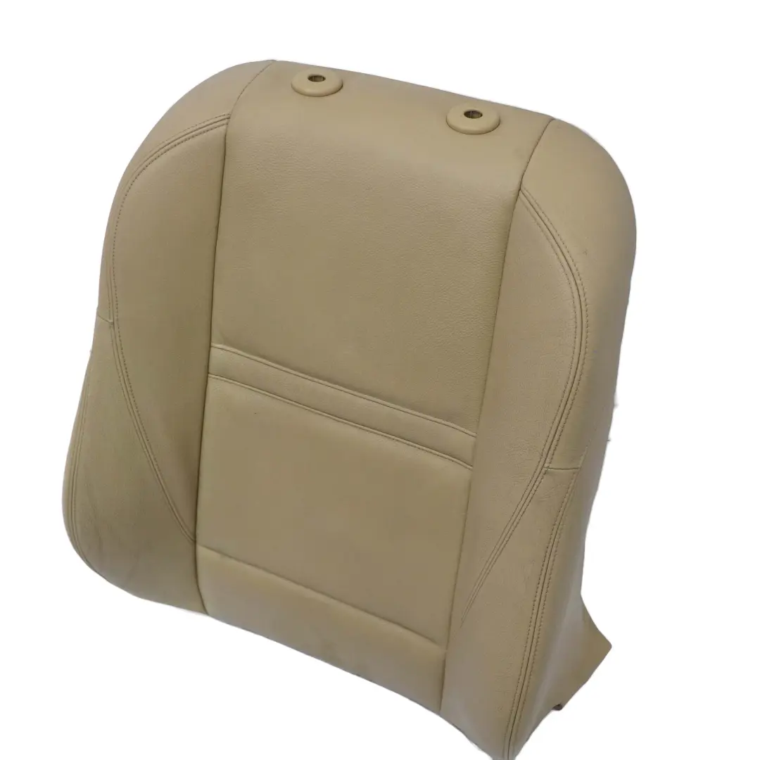 BMW X5 X6 E70 E71 Vordersitz Lehne Bezug Rechts Leder Nevada Oyster - SKU 9146119-1 - Teilenummer 9146119