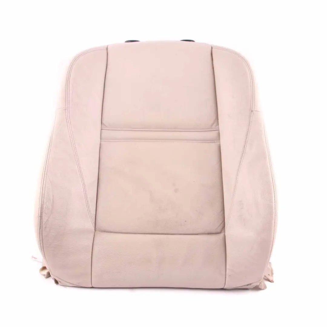 Backrest BMW X5 E70 Front Right O/S Back Cover Leather Nevada Oyster to Seat with Part number 9146119 Seat Backrest BMW X5 E70 Front Right O/S Back Cover Leather Nevada Oyster - SKU 9146119-2 - Part number 9146119