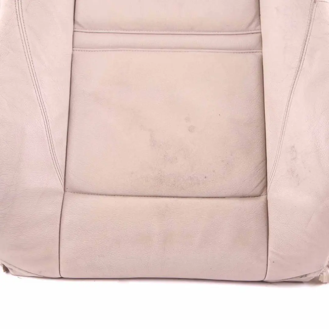 Backrest BMW X5 E70 Front Right O/S Back Cover Leather Nevada Oyster to Seat with Part number 9146119 Seat Backrest BMW X5 E70 Front Right O/S Back Cover Leather Nevada Oyster - SKU 9146119-2 - Part number 9146119