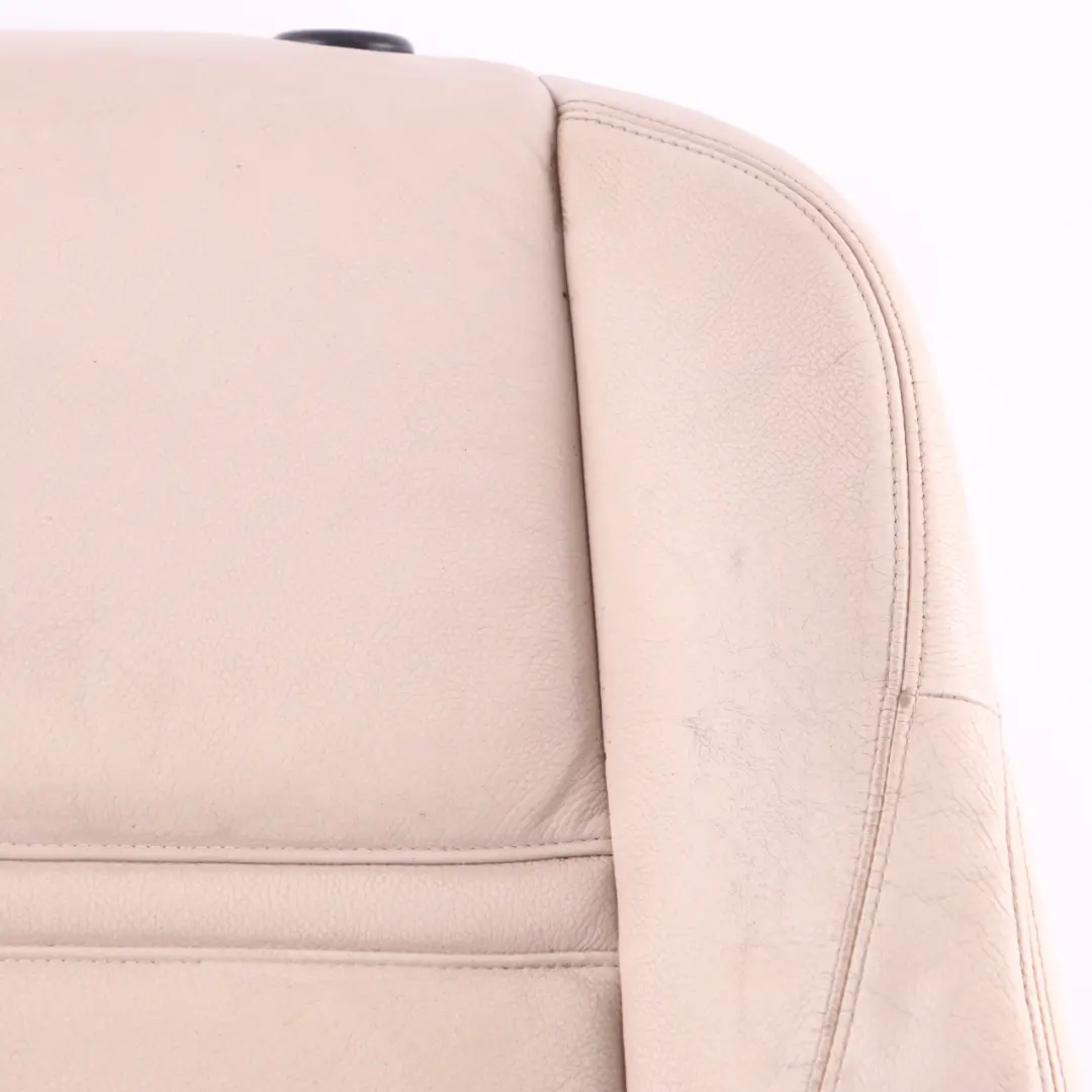 Backrest BMW X5 E70 Front Right O/S Back Cover Leather Nevada Oyster to Seat with Part number 9146119 Seat Backrest BMW X5 E70 Front Right O/S Back Cover Leather Nevada Oyster - SKU 9146119-2 - Part number 9146119