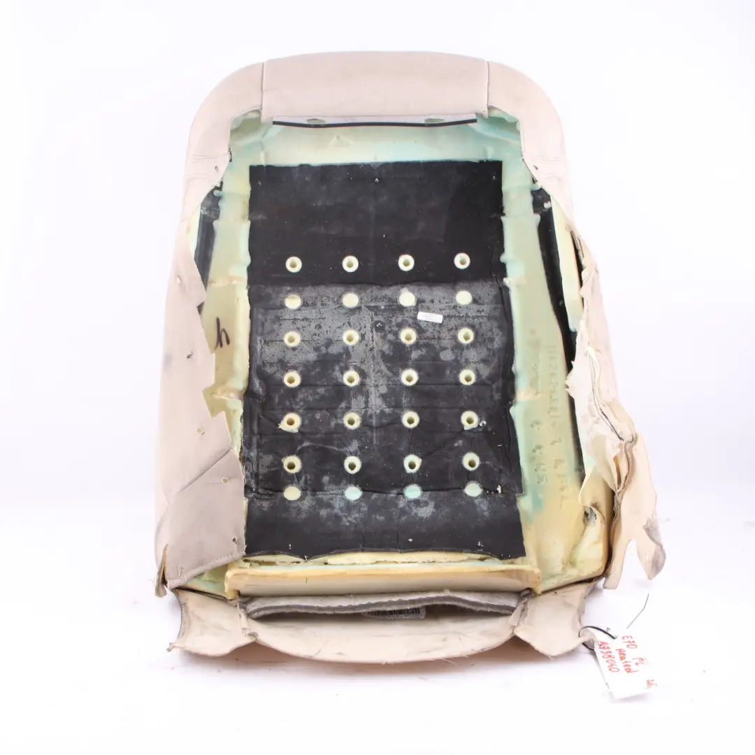 Backrest BMW X5 E70 Front Right O/S Back Cover Leather Nevada Oyster to Seat with Part number 9146119 Seat Backrest BMW X5 E70 Front Right O/S Back Cover Leather Nevada Oyster - SKU 9146119-2 - Part number 9146119