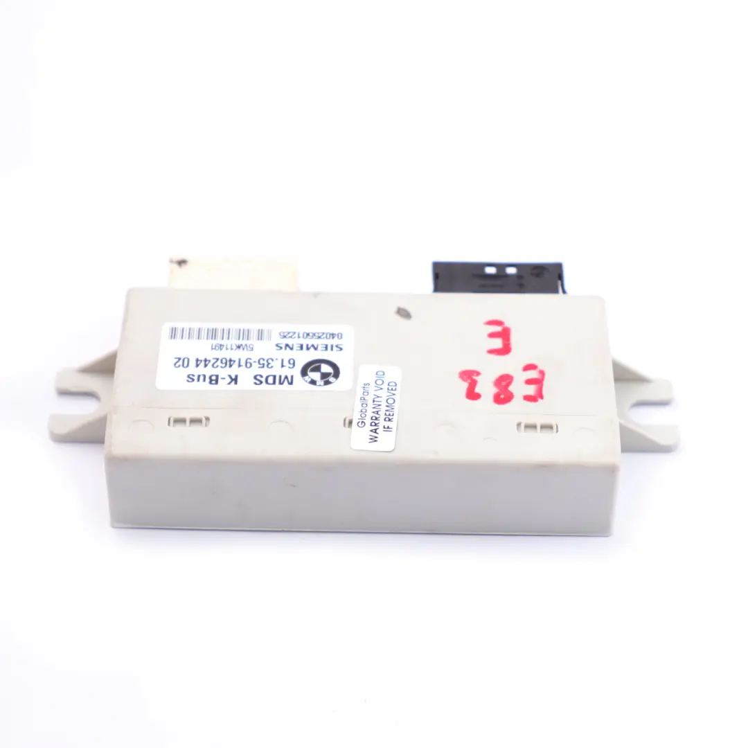 Control Unit Sliding Lifting Roof Panorama to BMW X3 X5 Series E53 E83 with Part number 9146244 BMW X3 X5 Series E53 E83 Control Unit Sliding Lifting Roof Panorama - SKU 9146244 - Part number 9146244