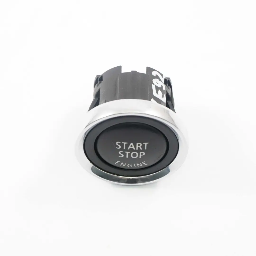 Interruptor De Arranque / Parada Parte Cromo Perlgrau para BMW E92 E93 LCI con número de pieza 9146356 BMW E92 E93 LCI Interruptor De Arranque / Parada Parte Cromo Perlgrau - SKU 9146356-1 - Número de pieza 9146356