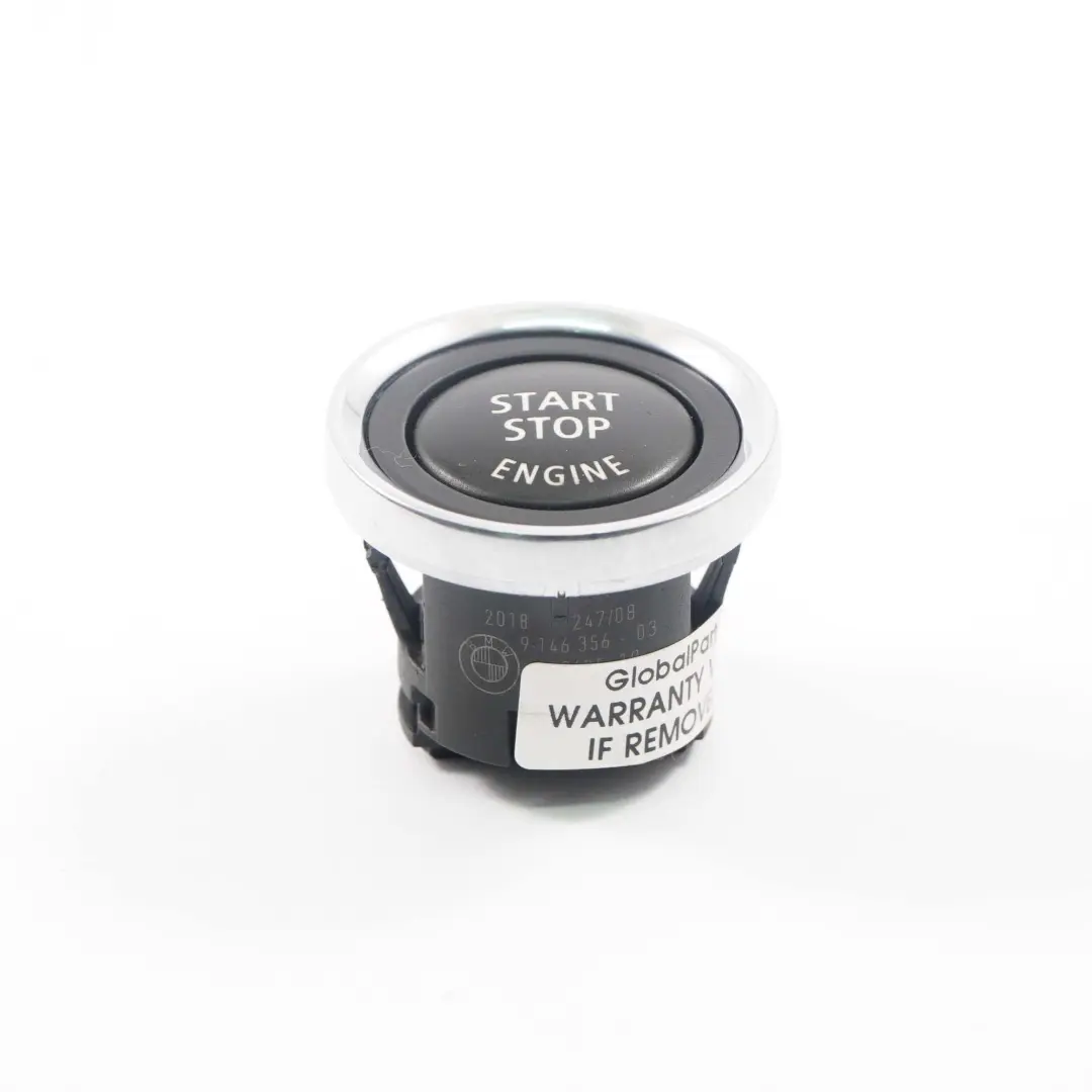 BMW 3 Series E92 E93 LCI Starter / Stop Switch Part Chrome Perlgrau - SKU 9146356-1 - Part number 9146356