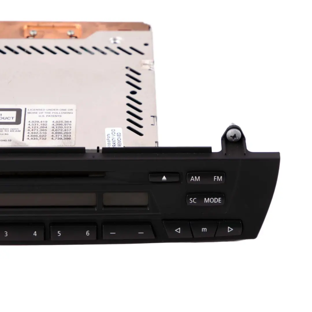 Radio Business CD Player Control Unit to BMW X3 Z4 E83 E85 E86 with Part number 9146710 BMW X3 Z4 E83 E85 E86 Radio Business CD Player Control Unit - SKU 9146710 - Part number 9146710