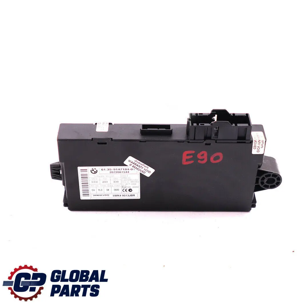 CAS 3 ECU Unidad De Control Modulo De Lectura De Llaves para BMW E60 E87 E90 con número de pieza 9147184 BMW E60 E87 E90 CAS 3 ECU Unidad De Control Modulo De Lectura De Llaves - SKU 9147184 - Número de pieza 9147184