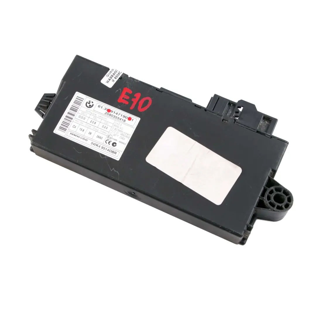 CAS3 Steuergerät Schlüssel Lese Modul für BMW E60 E61 LCI E90 E91 E92 mit Teilenummer 9147190 BMW E60 E61 LCI E90 E91 E92 CAS3 Steuergerät Schlüssel Lese Modul - SKU 9147190 - Teilenummer 9147190