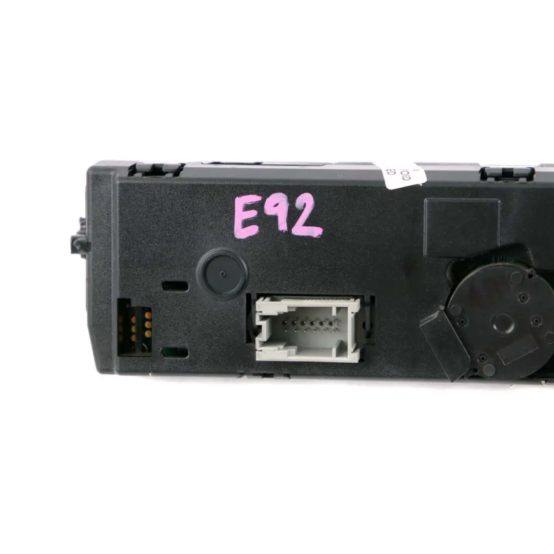 Riscaldatore automatico A/C Pannello di controllo per BMW E92 E93 con numero di parte 9147300 BMW E92 E93 Riscaldatore automatico A/C Pannello di controllo - SKU 9147300-1 - Numero di parte 9147300