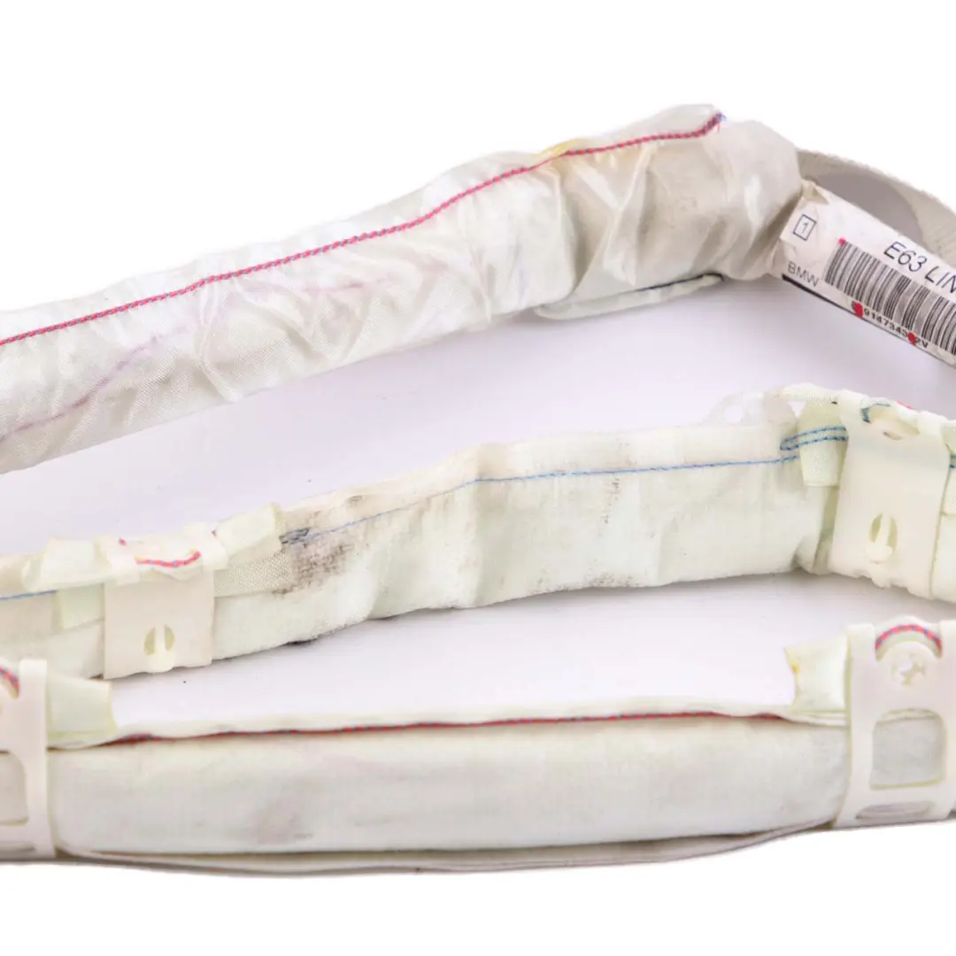 Lado Izquierdo Pasajero ITS Cortina Airmodulo Cabeza Modulo Aire para BMW E63 con número de pieza 9147343 BMW E63 Lado Izquierdo Pasajero ITS Cortina Airmodulo Cabeza Modulo Aire - SKU 9147343 - Número de pieza 9147343