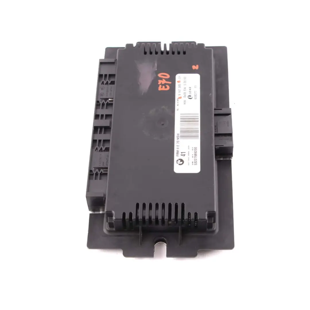Footwell Light Module Control Unit ECU FRM II NSW Lear to BMW X5 E70 with Part number 9147385 BMW X5 E70 Footwell Light Module Control Unit ECU FRM II NSW Lear - SKU 9147385 - Part number 9147385