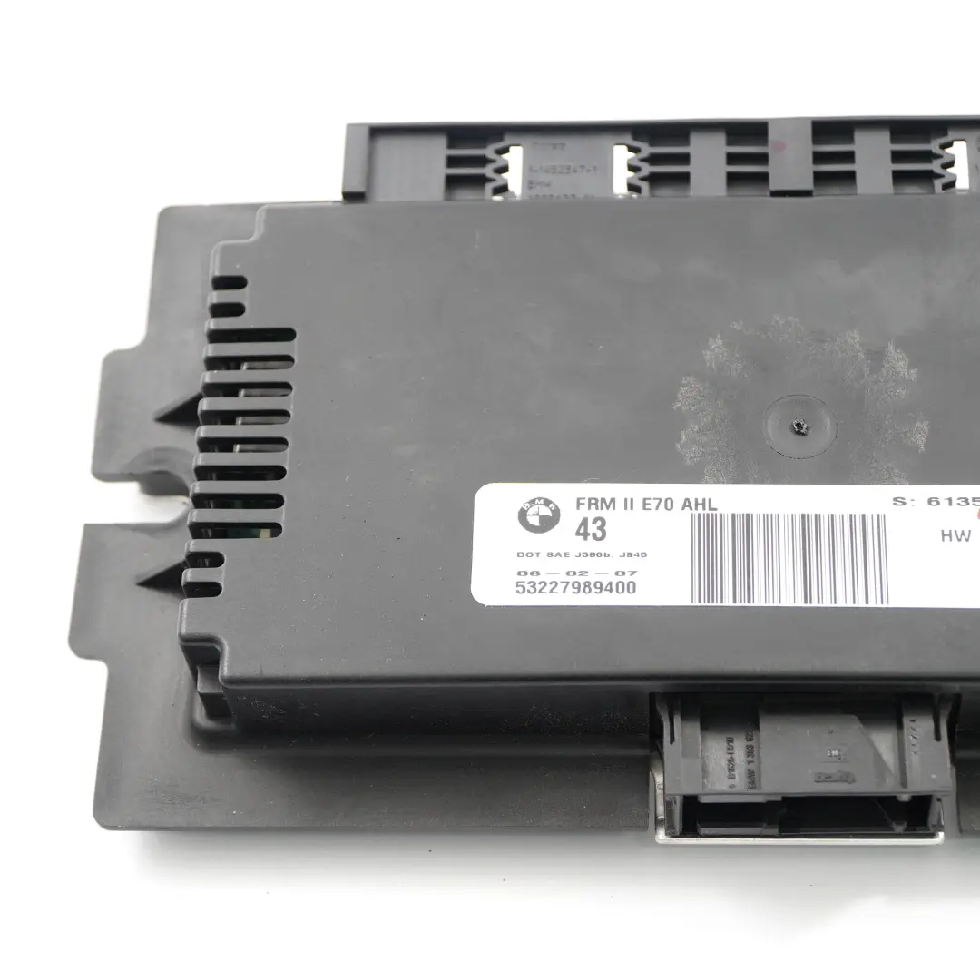 Fußraum ECU Licht steuergerät Modul FRM II Lear für BMW X5 E70 mit Teilenummer 9147387 BMW X5 E70 Fußraum ECU Licht steuergerät Modul FRM II Lear - SKU 9147387 - Teilenummer 9147387